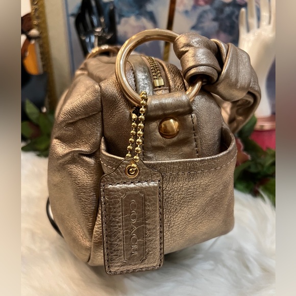 Coach Metallic Handbag - Picture 6 of 10